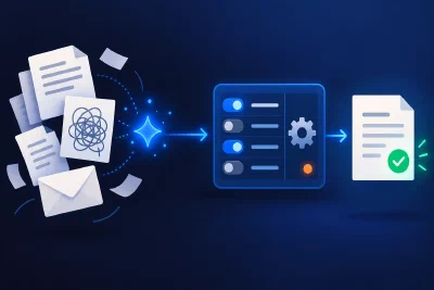 AI agents vs workflows: let AI read, let code decide